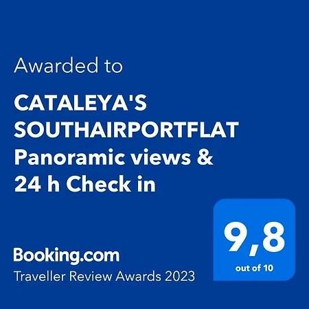 Cataleya's Southairportflat Panoramic Views 24 H Check In & Pick Up Service Appartement *